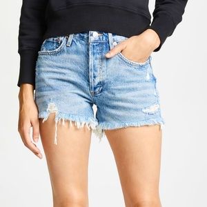 Agolde Parker Vintage Loose Fit Cutoff Shorts